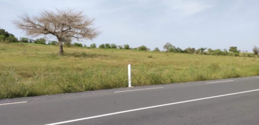 Terrain 9869 m² Bord Route à Vendre — Thieppe, Louga