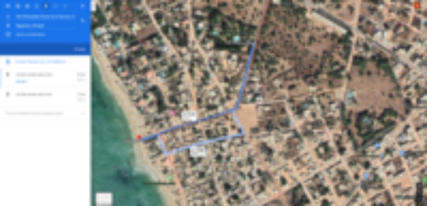 Terrain 580 m² à vendre à Ngaparou — Proche plage Saly
