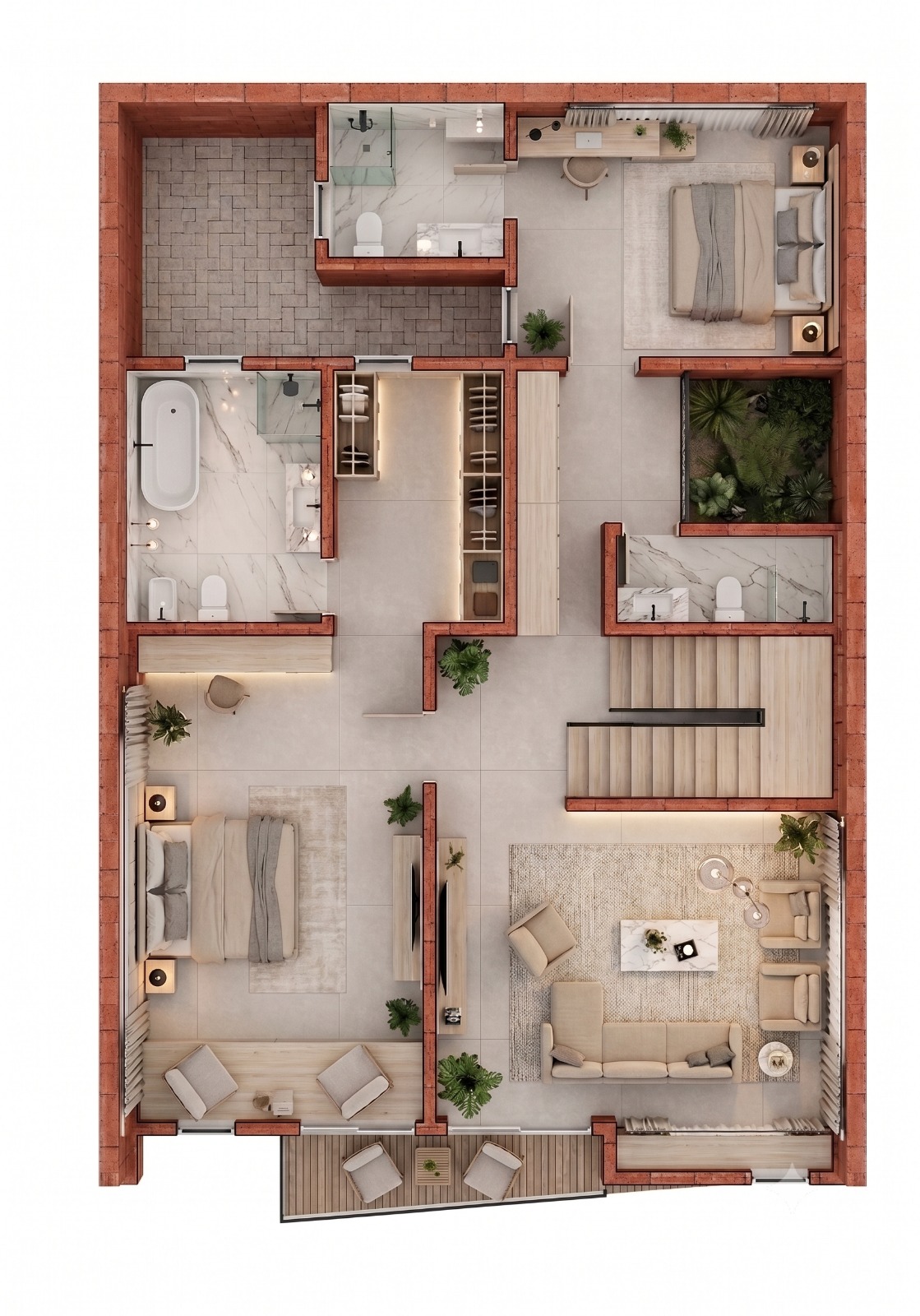 Villas F3, F4, F5 à vendre – Résidence Fanaila, Lac Rose