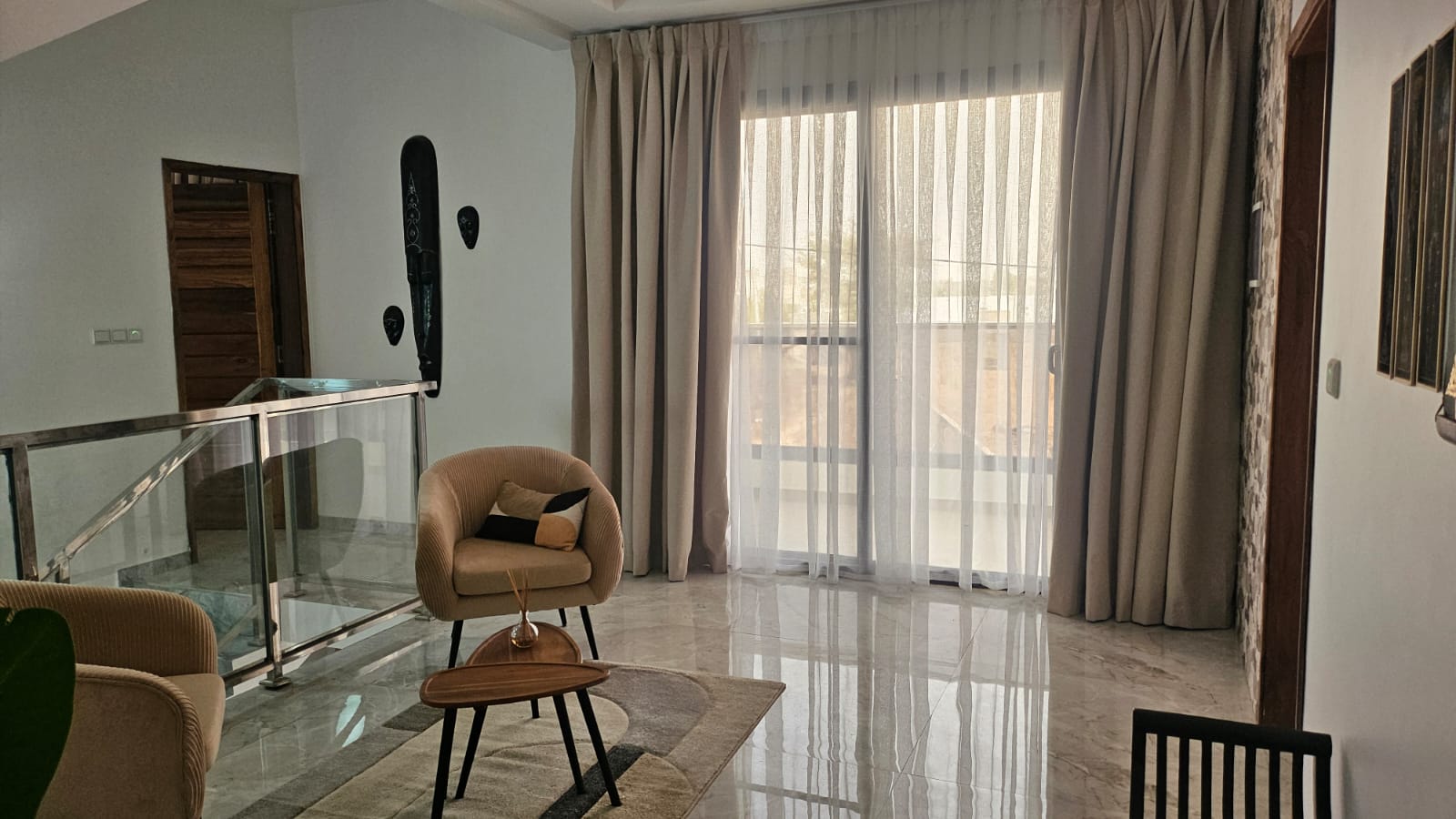 Villa 3 ch meublée à louer – Ngaparou, Petite Côte