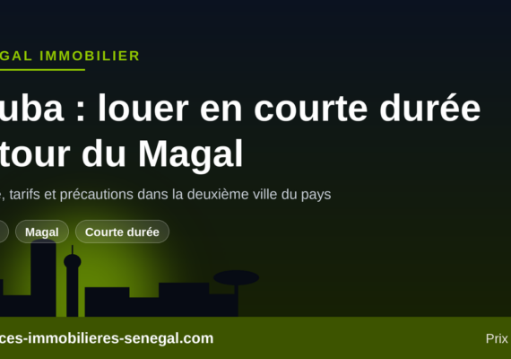 Touba, le nouvel eldorado du béton : investir et louer en courte durée autour du Magal