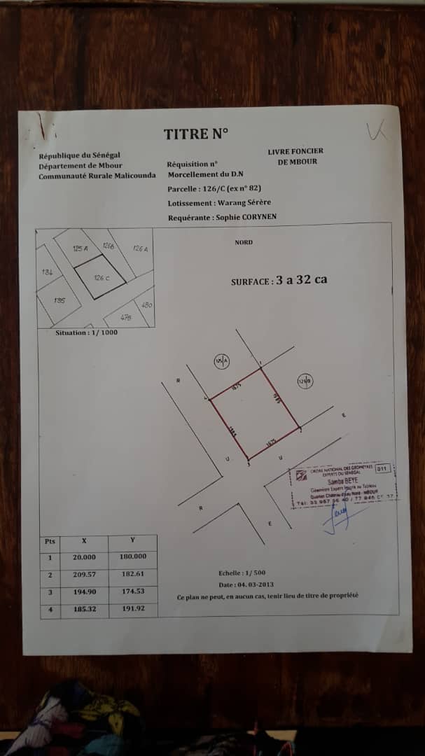 Hôtel 14 chambres avec piscine à vendre – Warang, Mbour